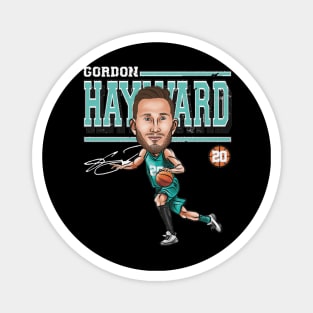 Gordon Hayward Charlotte Cartoon Magnet